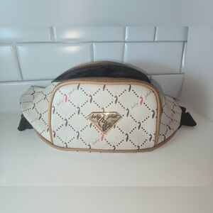 Vintage BABY PHAT Belt Bag / Waist Bag / Cross Body bag Zippers Buckle 2000s Y2K